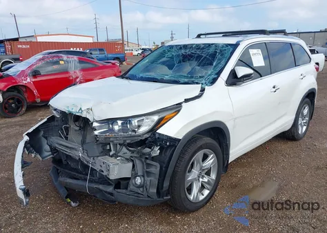 2019 Toyota Highlander Limited from USA, damaged, VIN 5TDYZRFH2KS370070